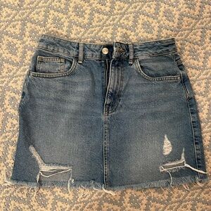Forever 21 Jean Skirt